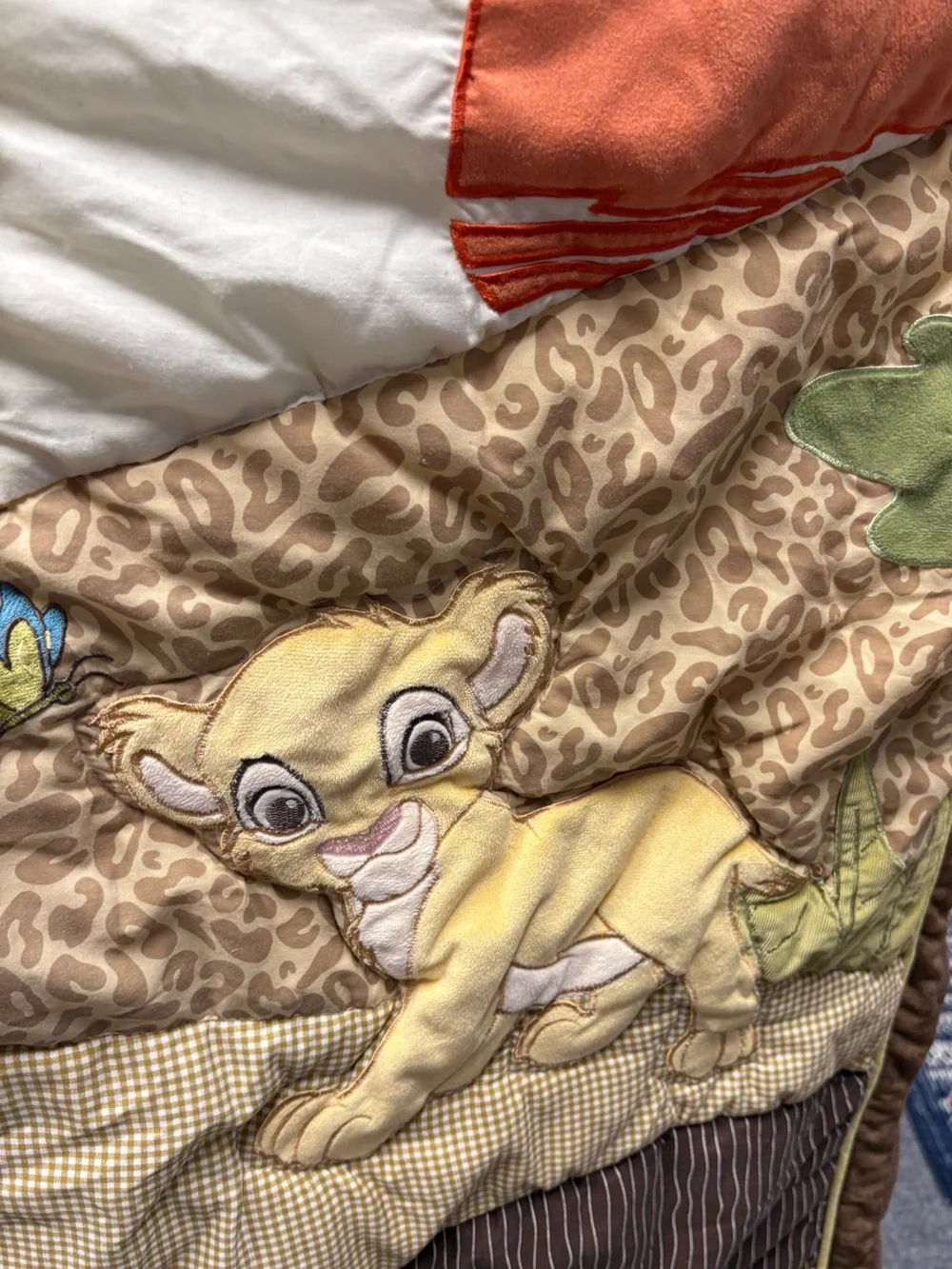 Disney Lion King Simba’s Wild Adventure Baby Comforter Soft